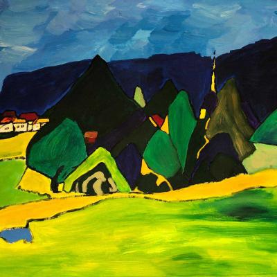 Murnau Oberbayern Nach Gabriele Munter